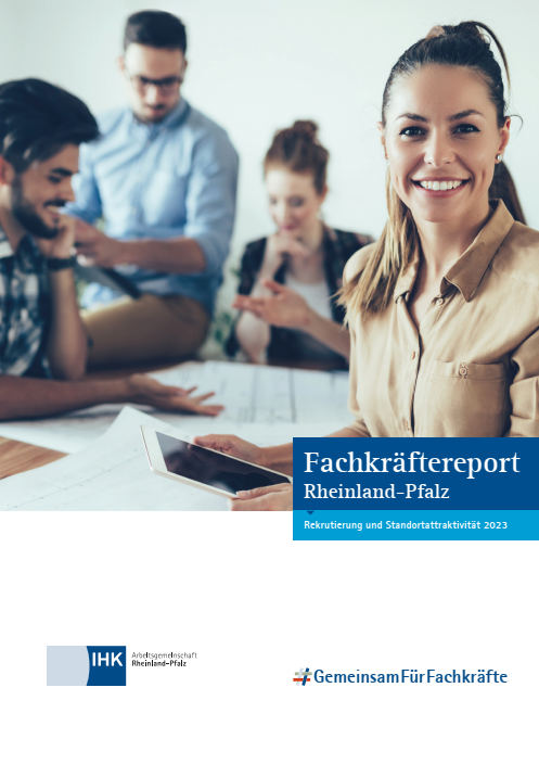 Titelseite Fachkräftereport RLP