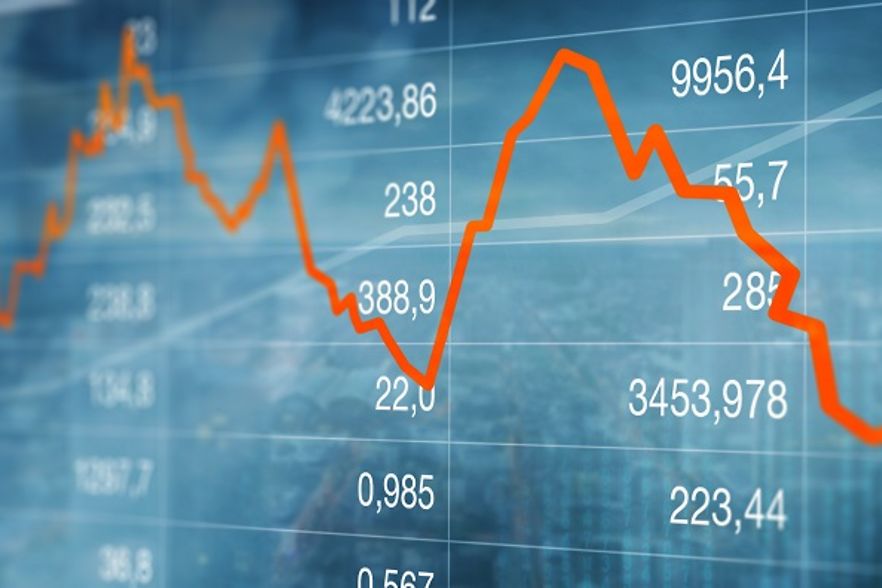 IHK-Konjunkturumfrage Rheinland-Pfalz zum Frühsommer 2025 Graph vor Zahlen